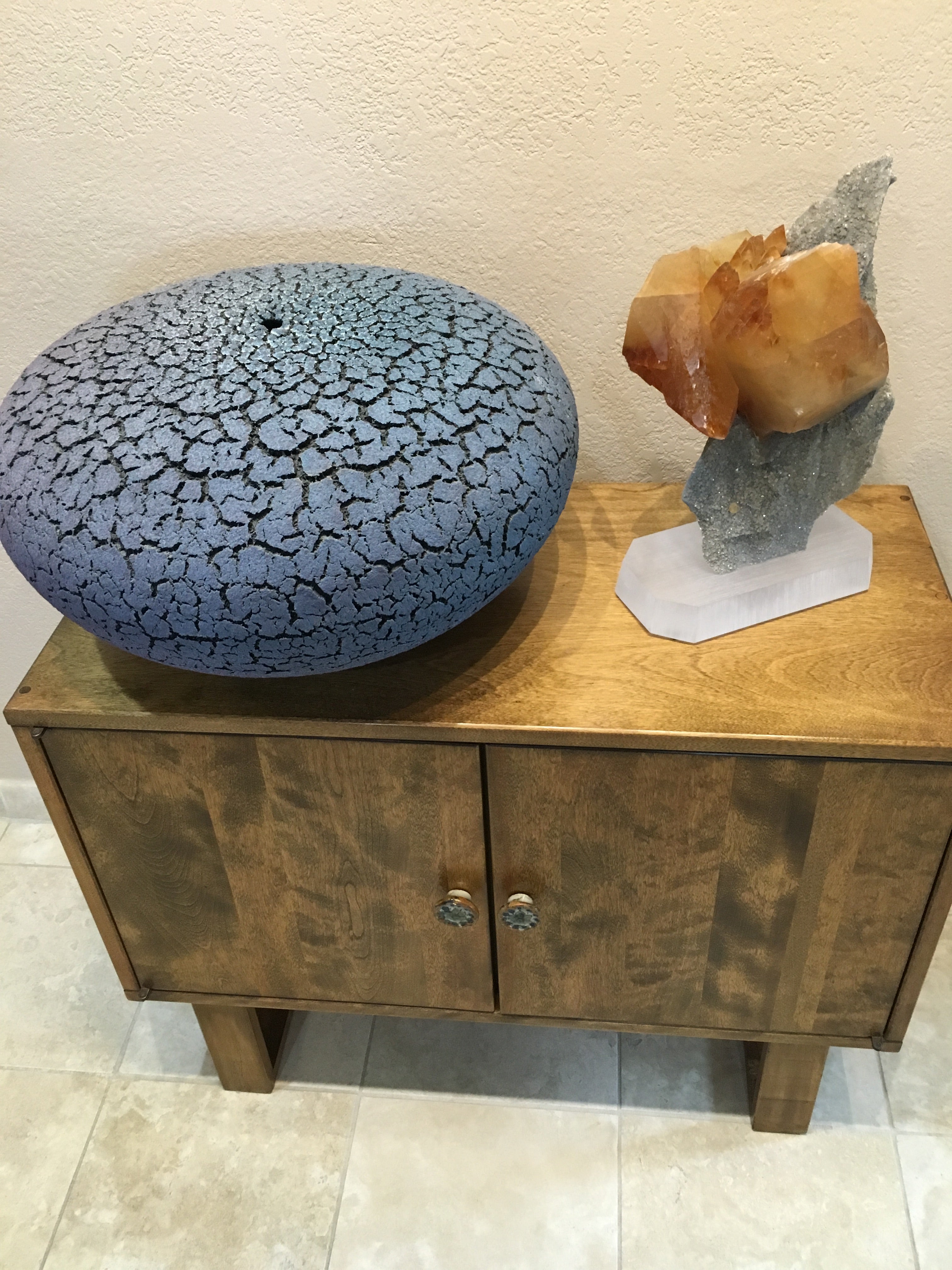 Decorative hand-made pottery.  Tucson Artists